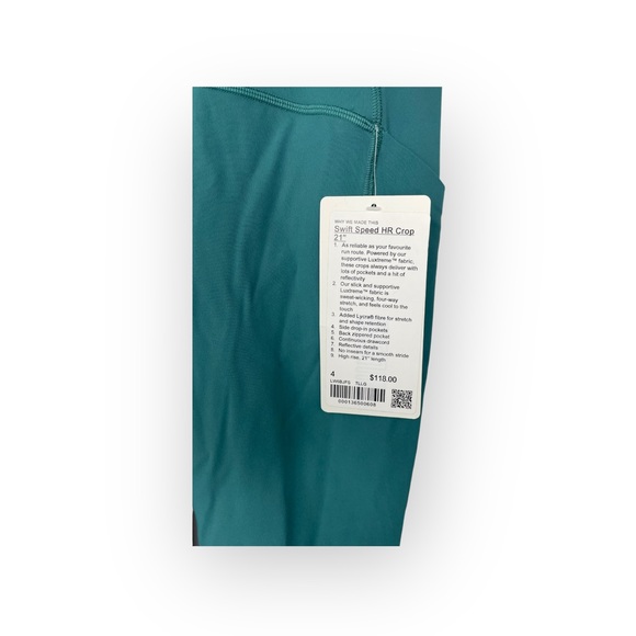 Lululemon Swift Speed HR Crop 21” - Picture 2 of 5